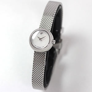 MOVADO(モバード)Dot(ドット)女性用腕時計 M80.110.1042S/腕時計