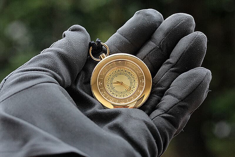 江戸之刻(エドノトキ) 令和版 懐中時計 10125 ゴールドカラー