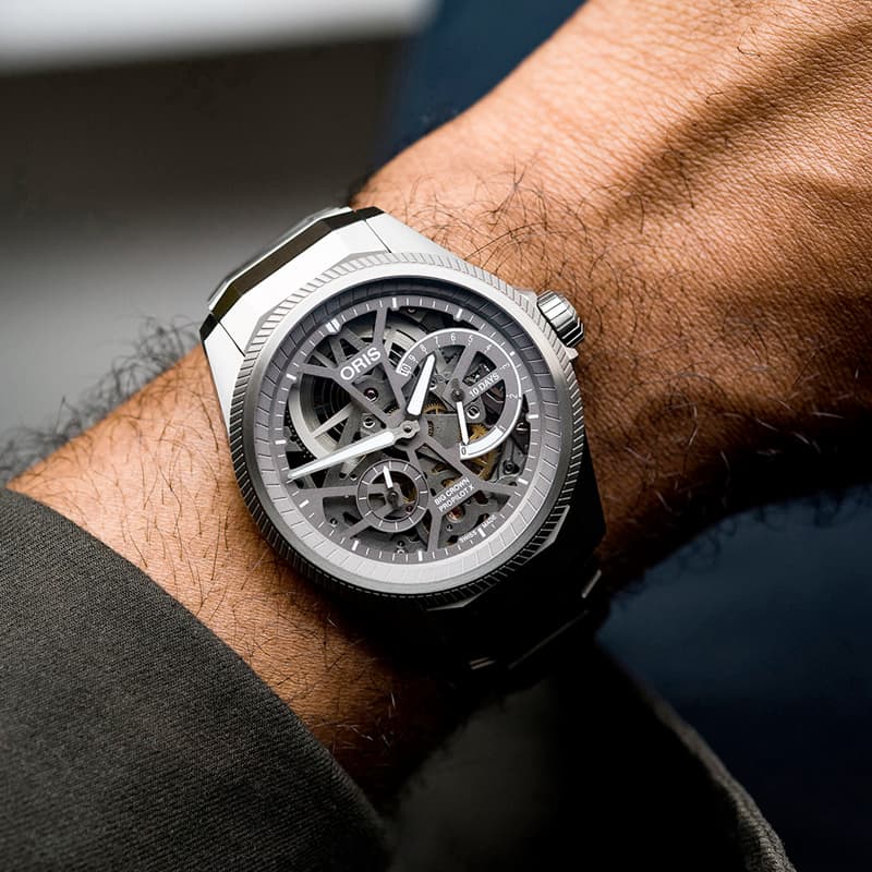オリス(ORIS)ビッグクラウンX 10日巻き/115 7759 7153-Set7 22 01TLC 腕時計