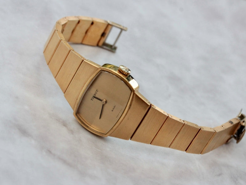 ティソ / TISSOT / SARI / ゴールドカラー / 文字盤 SS / 手巻き式 / 1224-03-tissot