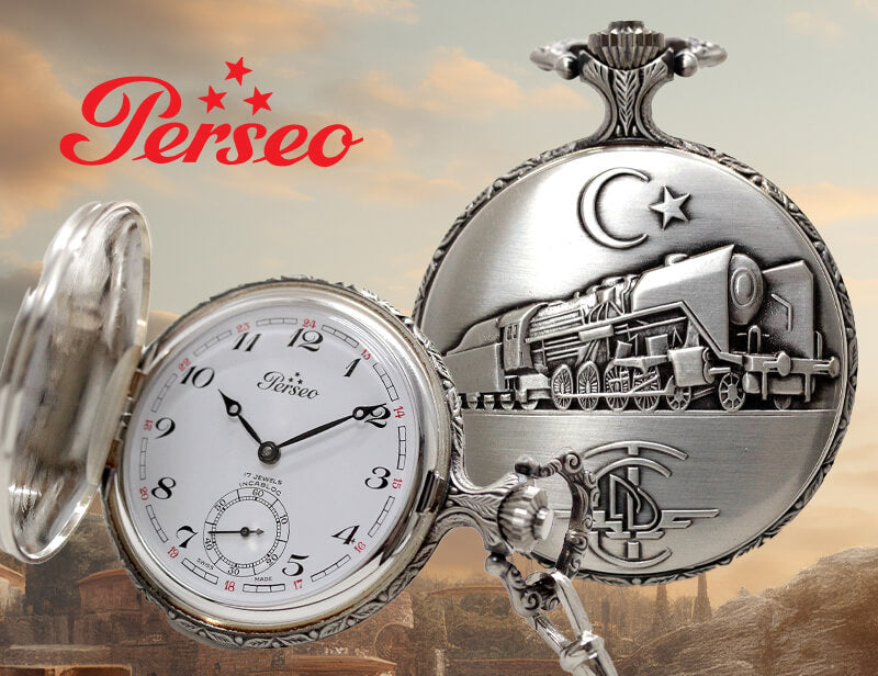 ペルセオ(Perseo) 17115/Locomotiva Turca トルコ鉄道記念モデル懐中時計