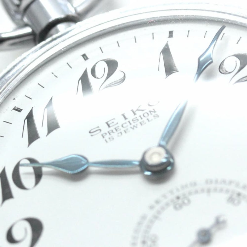 昭和42年の19セイコー鉄道時計/15石/秒針止め機能/絶版時計/19seiko-1080
