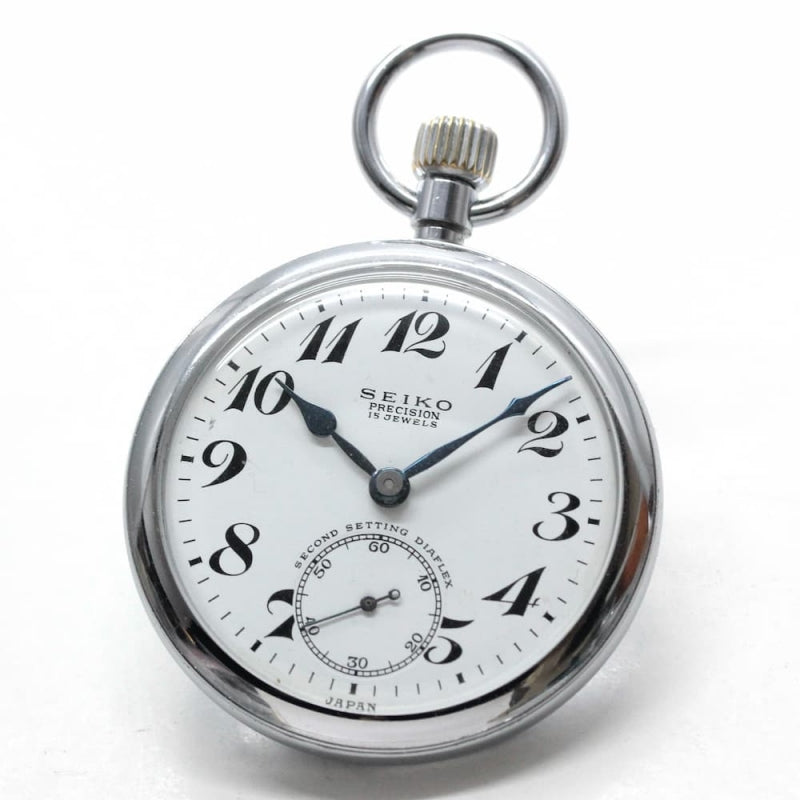 昭和の19セイコー鉄道時計/15石/ダイアフレックス/絶版時計/19seiko-1094