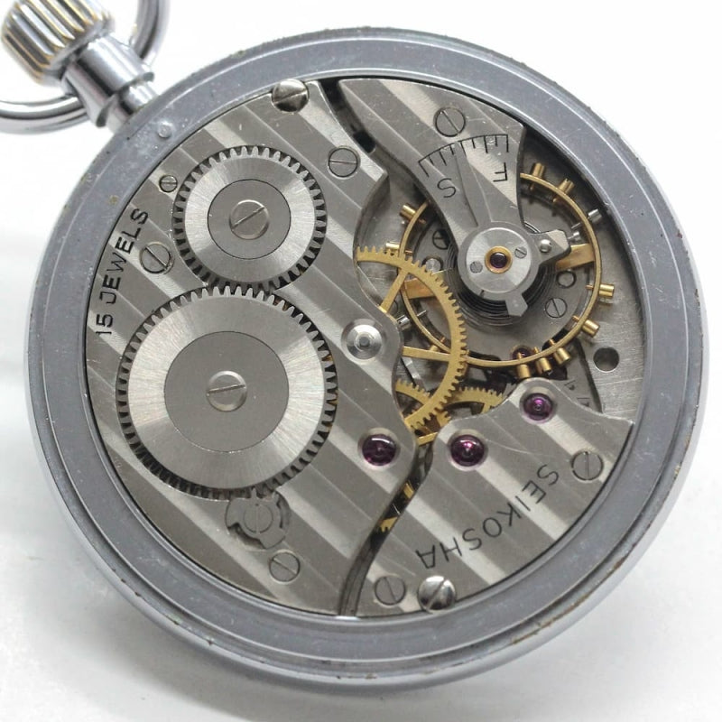 昭和の19セイコー鉄道時計/15石/ダイアフレックス/絶版時計/19seiko-1094