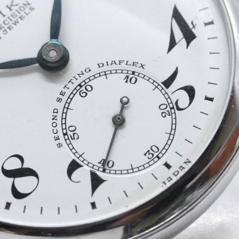 昭和の19セイコー鉄道時計/15石/ダイアフレックス/絶版時計/19seiko-1094