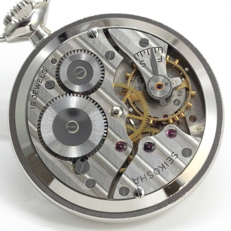 昭和の19セイコー鉄道時計/15石/ダイアフレックス/リサイクルウォッチ/19seiko-1116