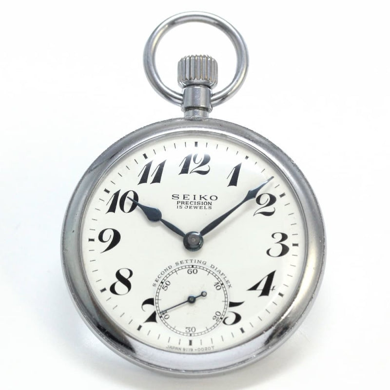昭和の19セイコー鉄道時計/15石/ダイアフレックス/絶版時計/19seiko-1121