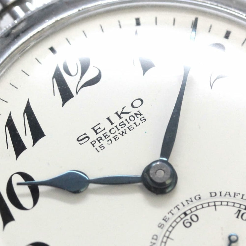 昭和の19セイコー鉄道時計/15石/ダイアフレックス/絶版時計/19seiko-1121
