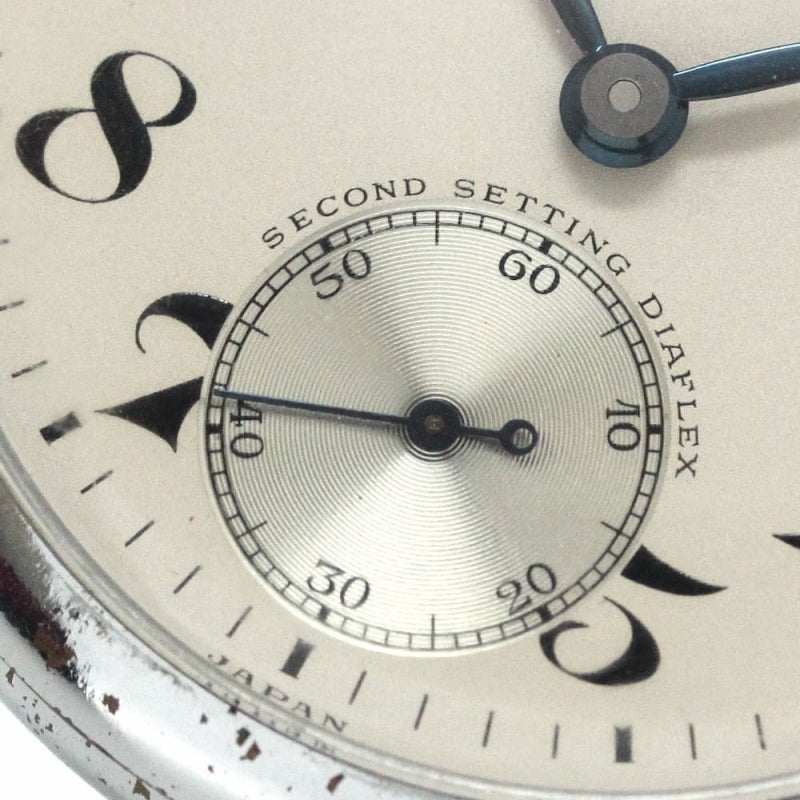 昭和36年の19セイコー鉄道時計/15石/秒針止め機能/絶版時計/19seiko-1122
