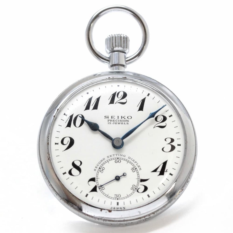 昭和の19セイコー鉄道時計/15石/ダイアフレックス/絶版時計/19seiko-1159