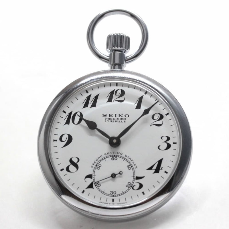 昭和の19セイコー鉄道時計/15石/ダイアフレックス/絶版時計/19seiko-1182