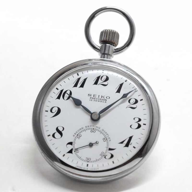昭和の19セイコー鉄道時計/15石/ダイアフレックス/19seiko-1203