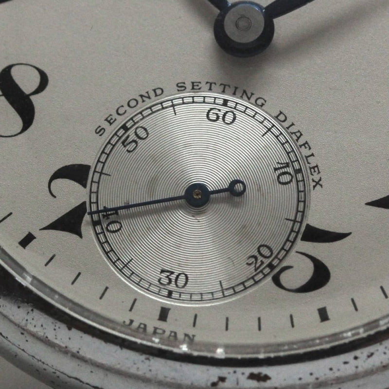 昭和35年の19セイコー鉄道時計/15石/秒針止め機能/絶版時計/19seiko-1229