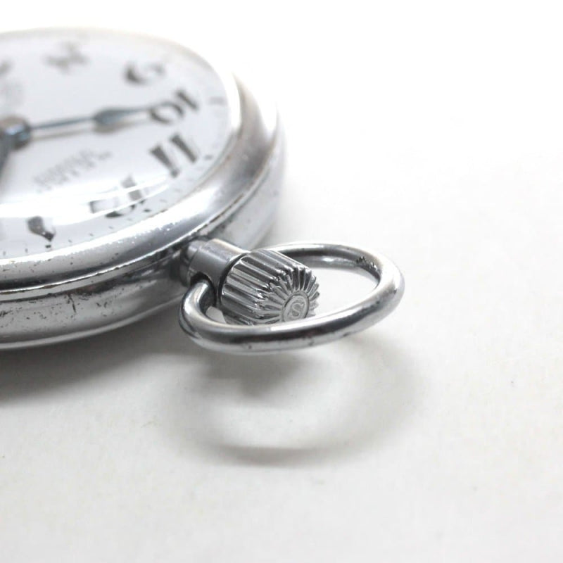 昭和40年の19セイコー鉄道時計/15石/秒針止め機能/絶版時計/19seiko-1243