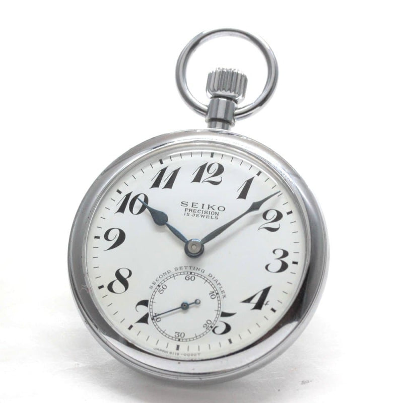 昭和の19セイコー鉄道時計/15石/ダイアフレックス/19seiko-1257
