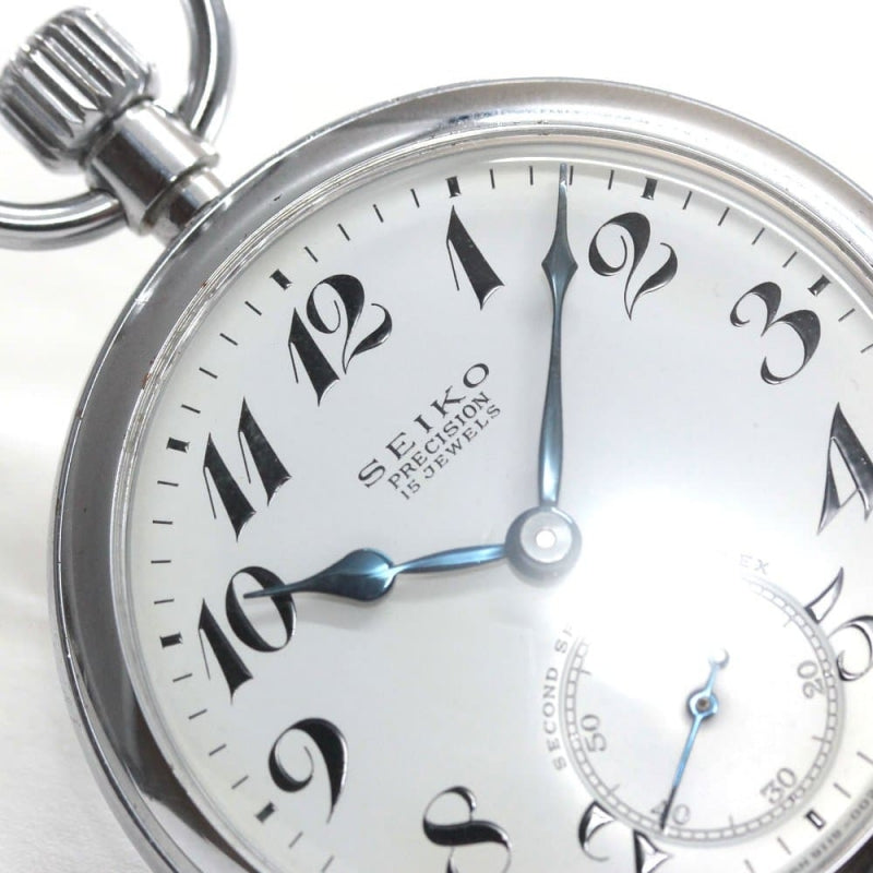 昭和の19セイコー鉄道時計/15石/ダイアフレックス/19seiko-1257