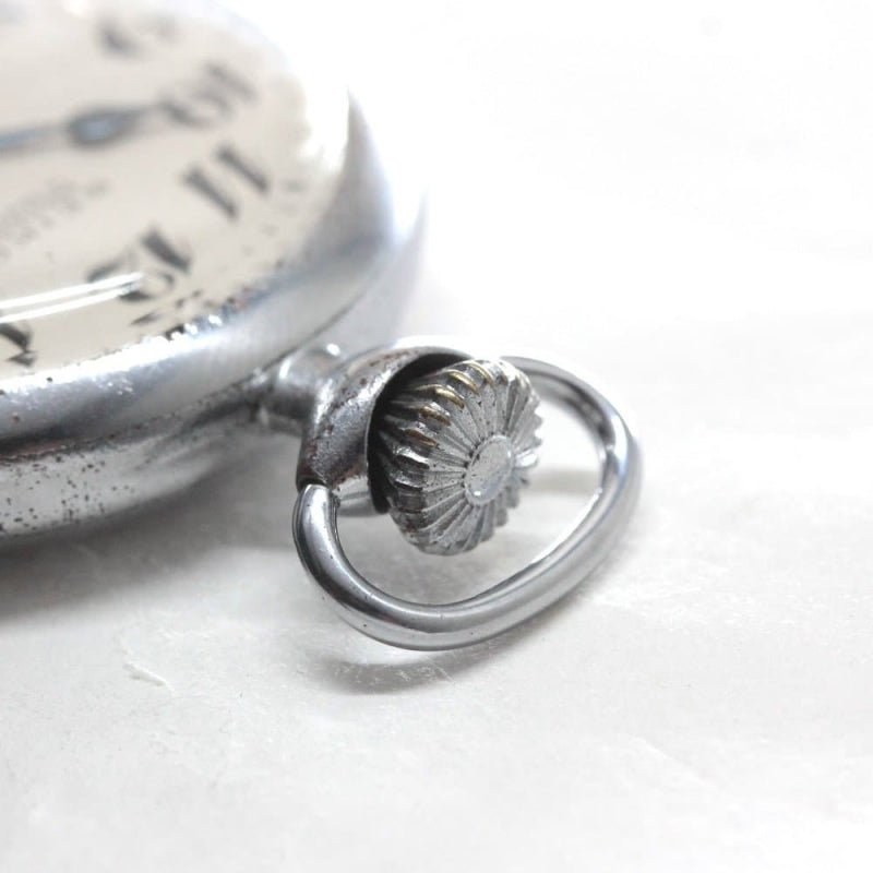 昭和36年の19セイコー鉄道時計/15石/秒針止め機能/絶版時計/19seiko-1282