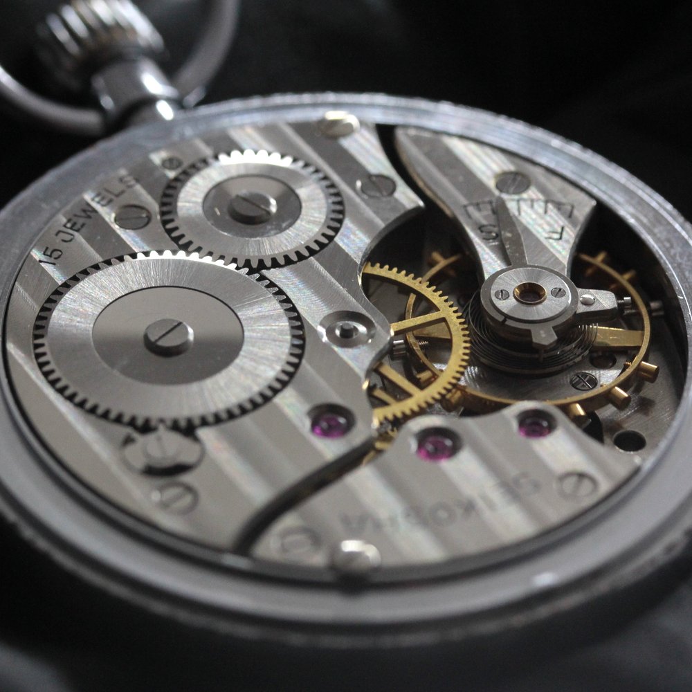 19セイコー プレシジョン 懐中時計 / 19セイコー/昭41 中支店282 国鉄/15石 / 絶版時計 /19seiko-1331