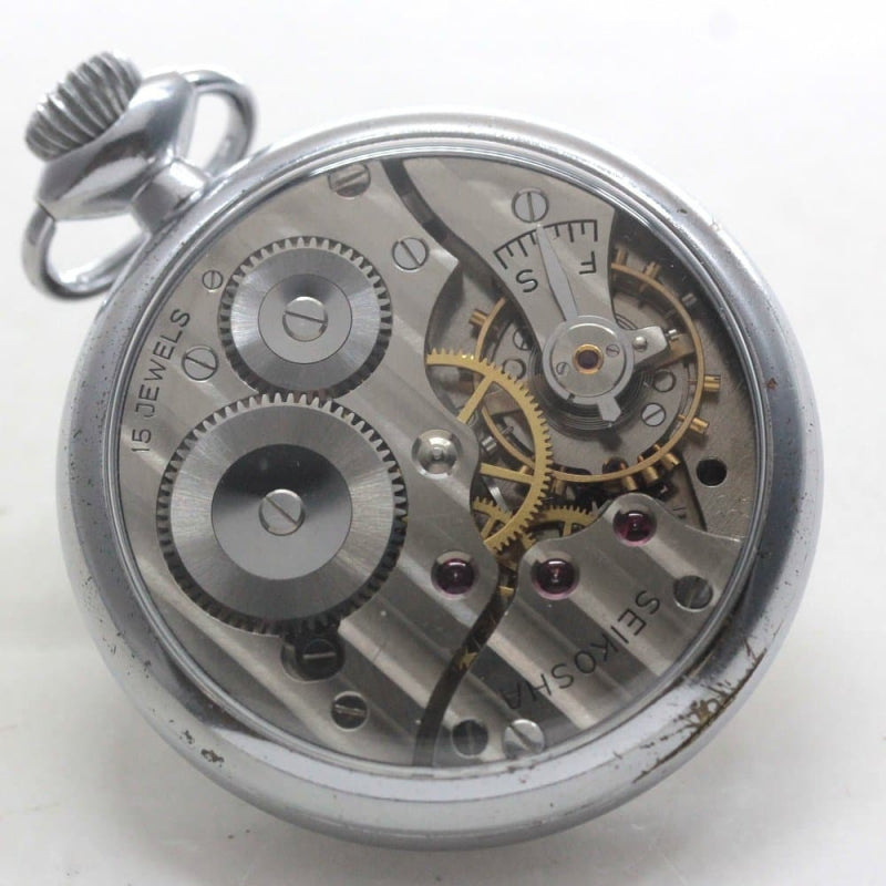 昭和の19セイコーシースルーバックカスタム/15石/ダイアフレックス/絶版時計/オーバーホール済/19seiko-costom9
