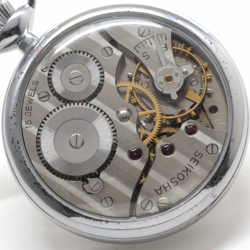 昭和の19セイコーシースルーバックカスタム/15石/ダイアフレックス/絶版時計/オーバーホール済/19seiko-costom