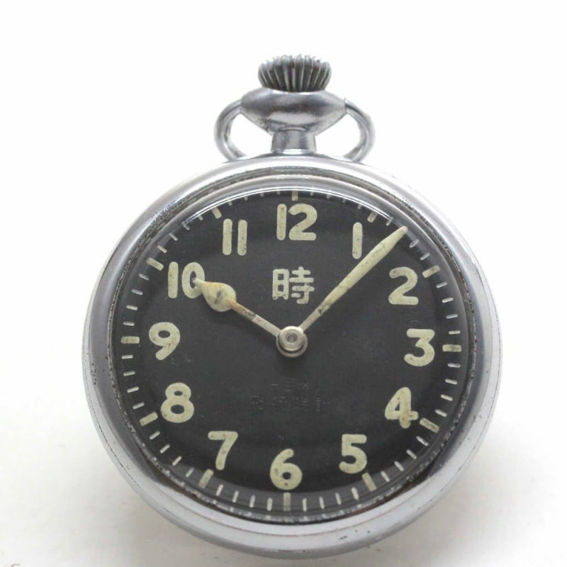 100式飛行時計カスタム/15石/ダイアフレックス/絶版時計/オーバーホール済19seiko-flight-costom1