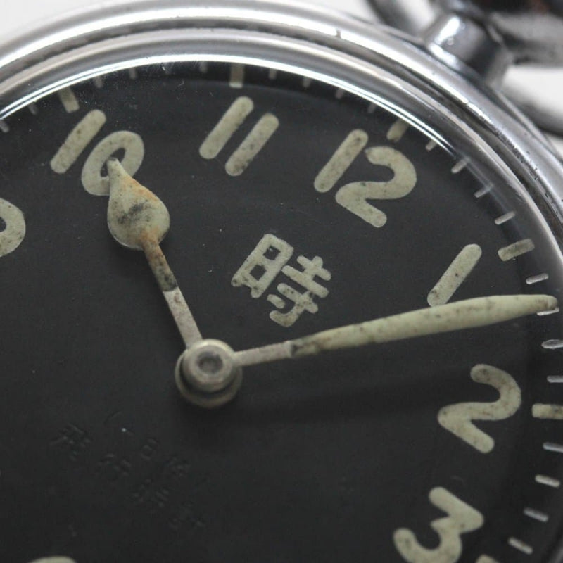100式飛行時計カスタム/15石/ダイアフレックス/絶版時計/オーバーホール済19seiko-flight-costom1
