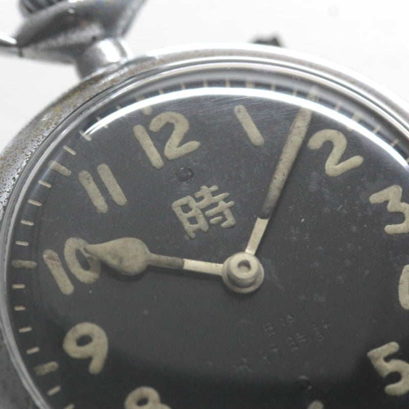 100式飛行時計カスタム/15石/ダイアフレックス/絶版時計/オーバーホール済19seiko-flight-costom2