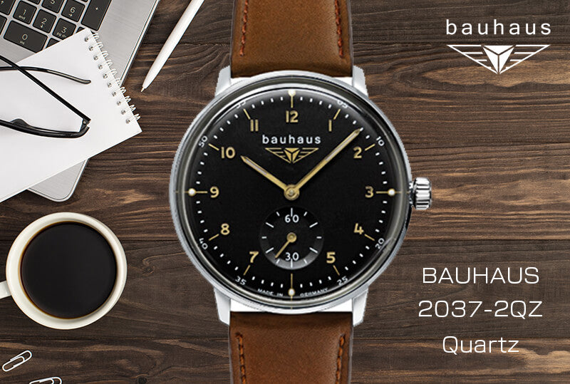 バウハウス(BAUHAUS)35mm クォーツ 腕時計 2037-2QZ