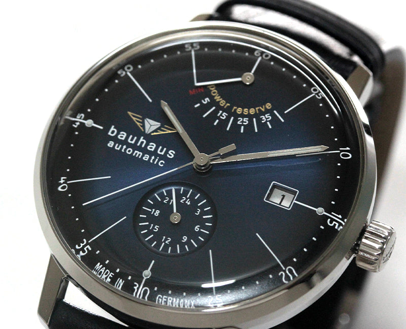 バウハウス(BAUHAUS)自動巻きパワーリザーブ 腕時計 2060-3AT