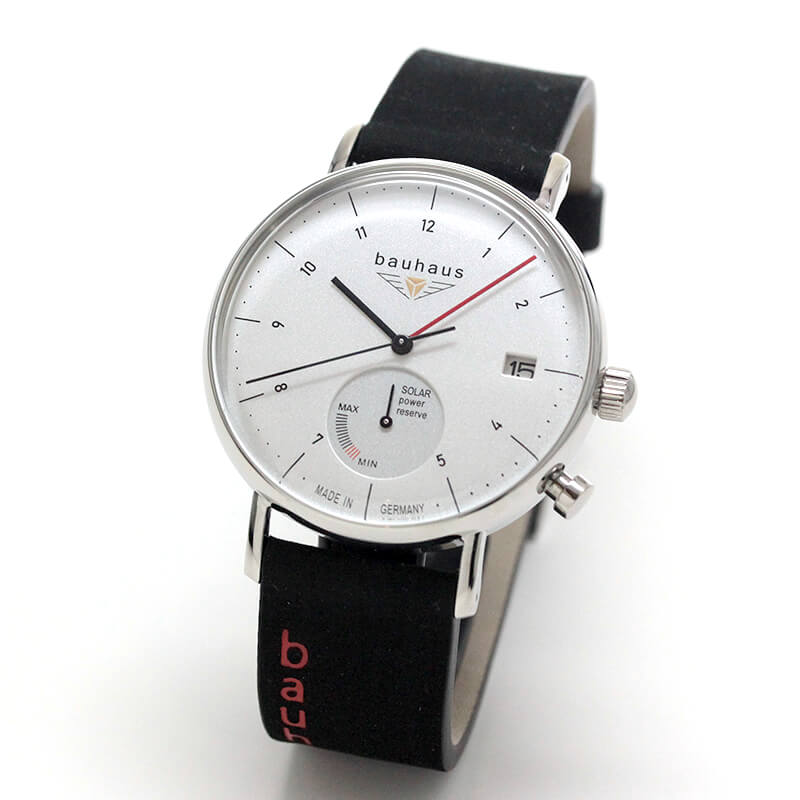 バウハウス(BAUHAUS)ソーラーパワーリザーブ 腕時計 2112-1SP