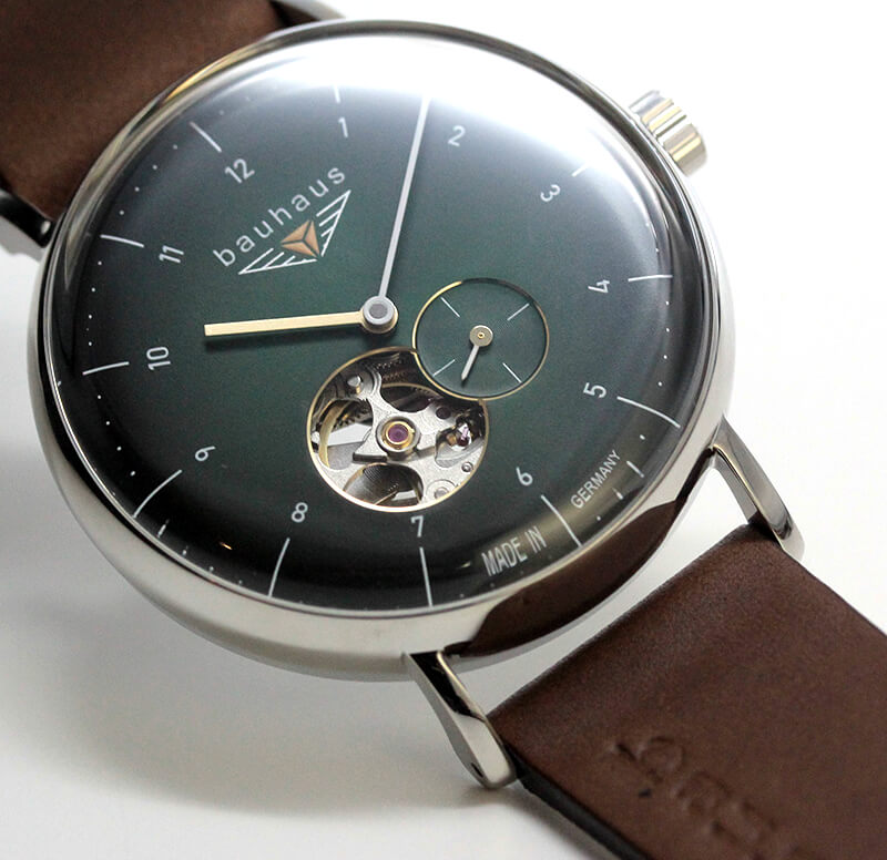 バウハウス(BAUHAUS)オープンハート 自動巻き 腕時計 2166-4AT