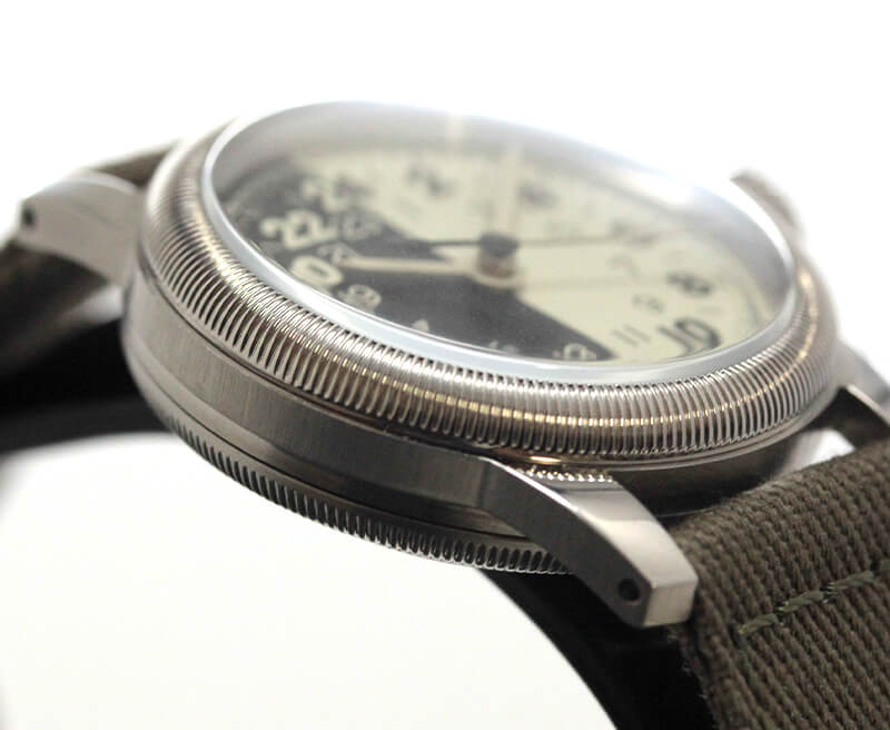 M.R.M.W. (Montre Roroi Militaly Watch/モントルロロイ ミリタリーウォッチ) TYPE A-17a ナイトアンドデイ 24時間計 腕時計