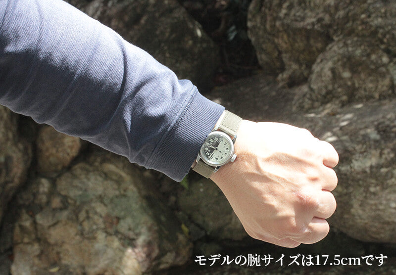 M.R.M.W. (Montre Roroi Militaly Watch/モントルロロイ ミリタリーウォッチ) TYPE A-17a ナイトアンドデイ 24時間計 腕時計