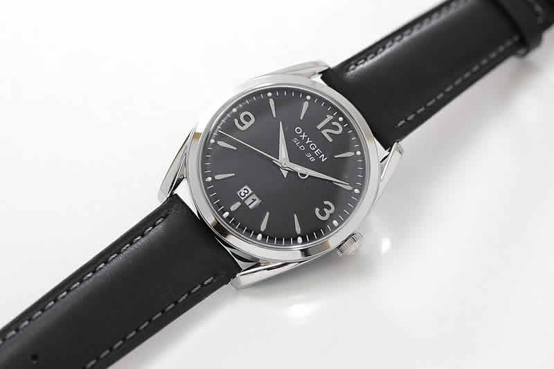 オキシゲン(OXYGEN) スポーツレジェンド38 L-S-WIL-38 メンズ 腕時計 ブラック