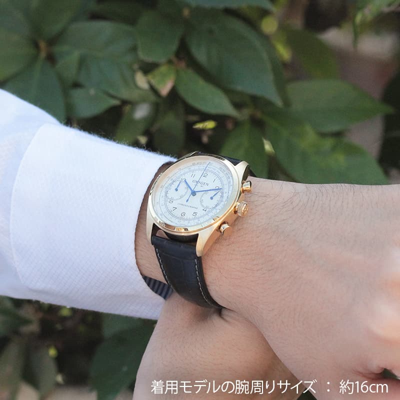 オキシゲン(OXYGEN)クロノ レジェンド 41 L-CH-RUB-41 メンズ クォーツ 腕時計