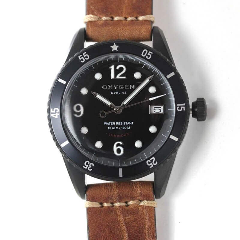 オキシゲン(OXYGEN) Diver 42 Timor 224327 クオーツ 腕時計