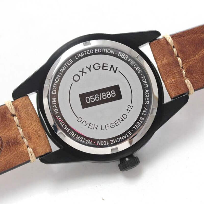オキシゲン(OXYGEN) Diver 42 Timor 224327 クオーツ 腕時計