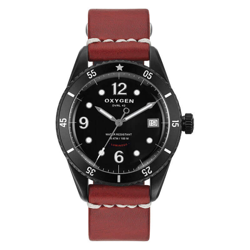 オキシゲン(OXYGEN) Diver 42 Flores 224330 クオーツ 腕時計