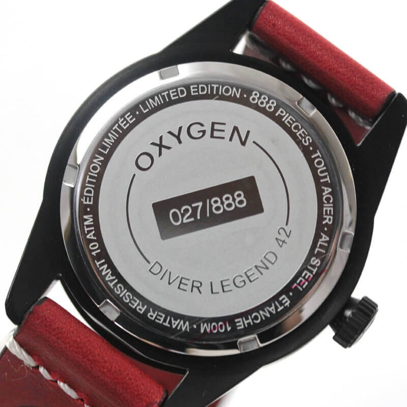 オキシゲン(OXYGEN) Diver 42 Flores 224330 クオーツ 腕時計