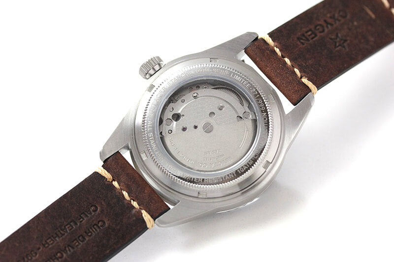 オキシゲン(OXYGEN) ダイバーレジェンド 42 EX-A-42-VL-DB メンズ 自動巻き 腕時計