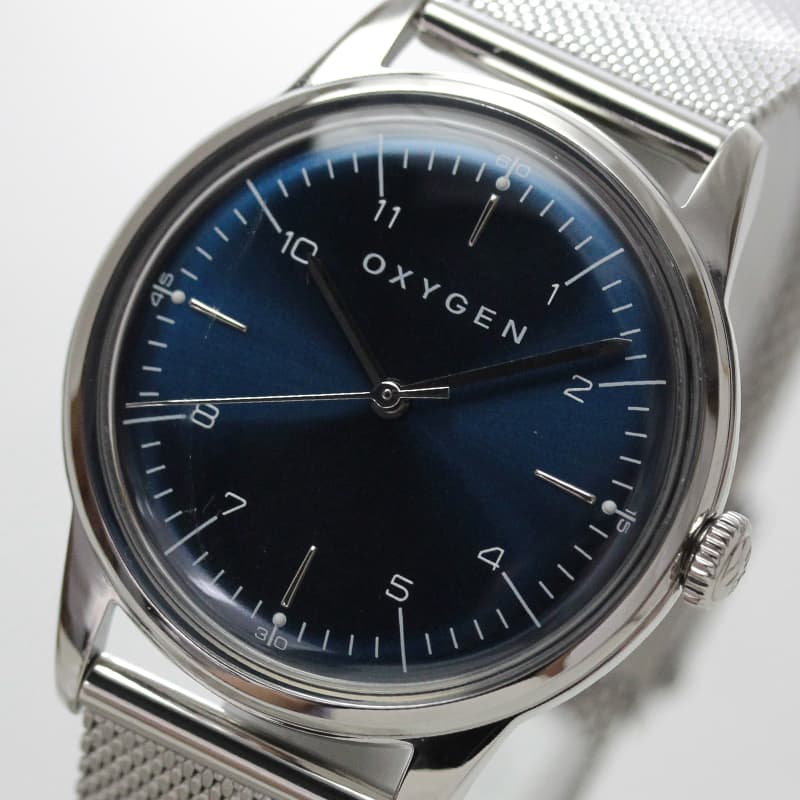オキシゲン(OXYGEN) シティ 36 L-C-KAR-36M クオーツ ボーイズ ブルー 腕時計