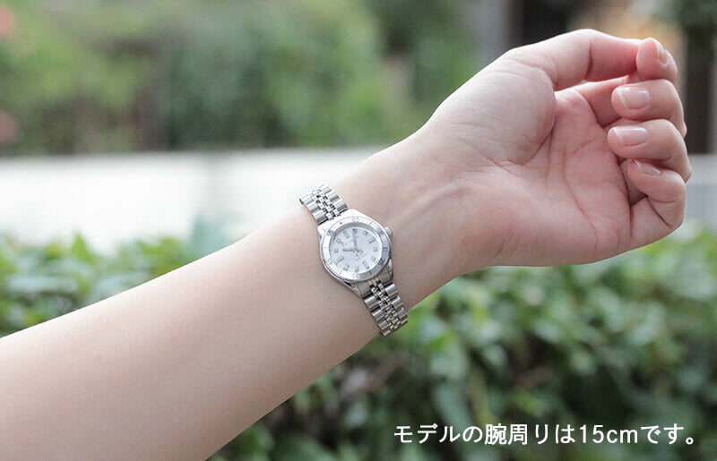 オキシゲン(OXYGEN) LEGEND Diver Minii L-DM-ANE-26 女性用 シルバーカラー腕時計