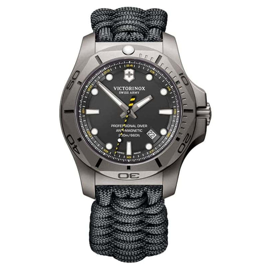 ビクトリノックススイスアーミー I.N.O.X. (イノックス) プロフェッショナルダイバー チタニウム /ブラック/付替ラバーベルト付属/ 241812 腕時計