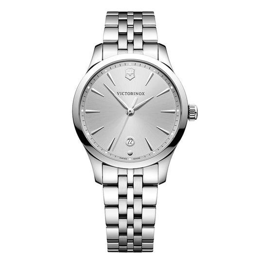 ビクトリノックススイスアーミー/アライアンス スモール 241828 /シルバー/メタルベルト/35mm/レディース 腕時計