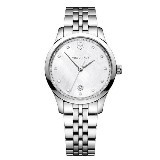 ビクトリノックススイスアーミー/アライアンス スモール 241830 /マザー・オブ・パール/35mm/レディース 腕時計