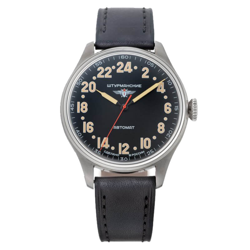 STURMANSKIE(シュトゥルマンスキー) HERITAGE ARCTIC(ヘリテージ アルクティカ) 自動巻き ブラック 2431/6821341 腕時計
