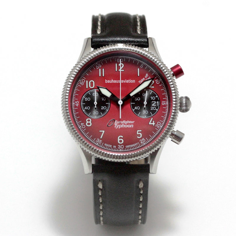 バウハウス(BAUHAUS) アビエーション ユーロファイター タイフーン クォーツ 腕時計 2576-5QZ