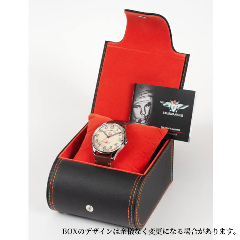STURMANSKIE シュトゥルマンスキー ガガーリン アニバーサリーモデル クリームカラー 2609-3745477 腕時計