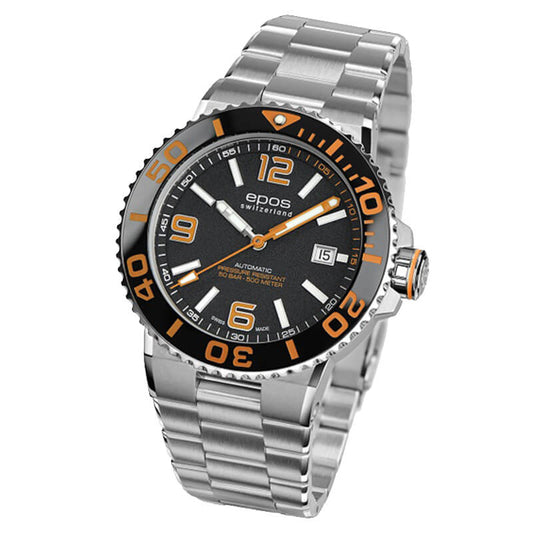 エポス(epos)/SPORTIVE/ダイバーズウォッチ/3441ABKORM 腕時計