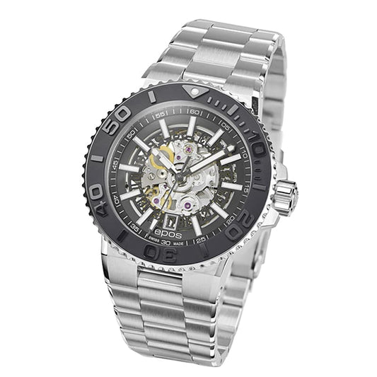 エポス(epos)/SPORTIVE/ダイバーズウォッチ/3441SKBKM 腕時計